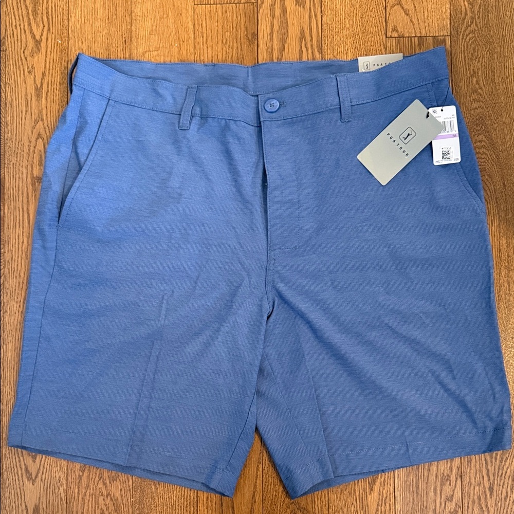 PGA Tour Men's Classic Blue Golf Shorts | Brand New w/ Tags  | Size 38 |